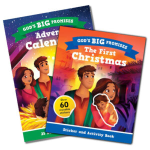 God’s Big Promises Christmas Sticker and Activity Book by Carl Laferton